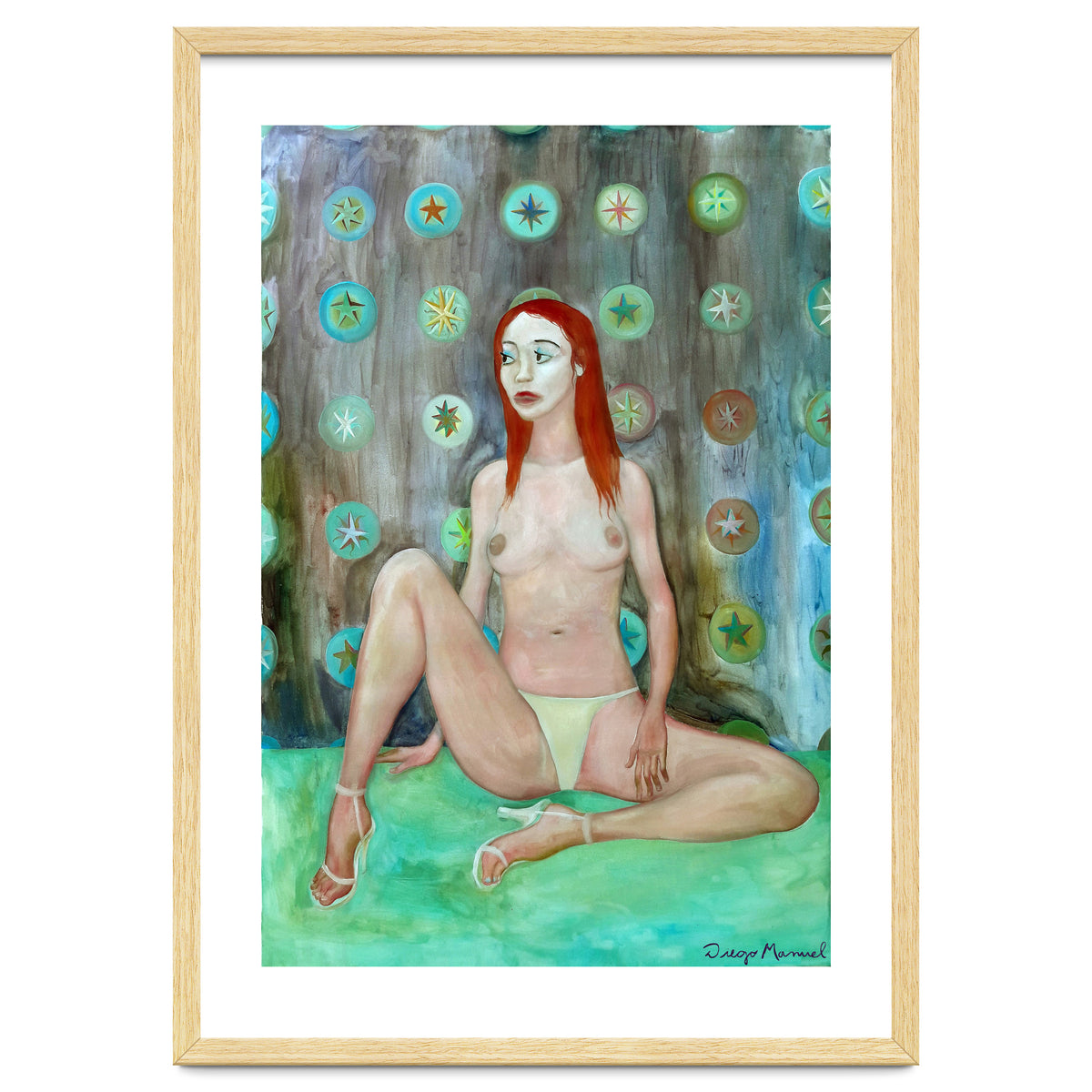 Retrato Con Estrellas