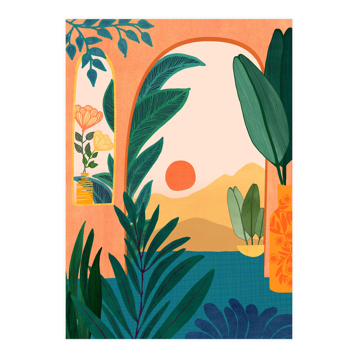 Desert Oasis (Print Only)