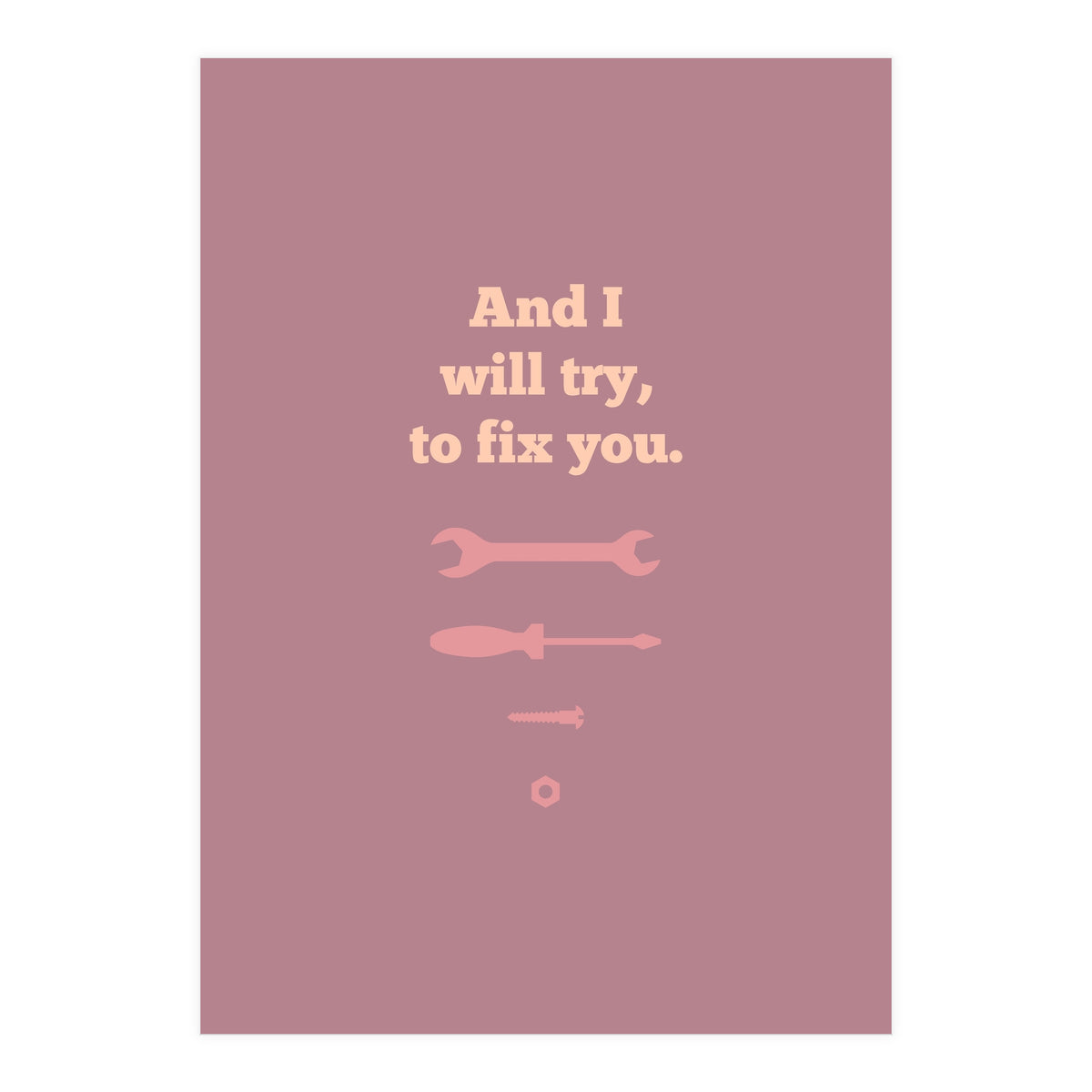 Fix You (Print Only)
