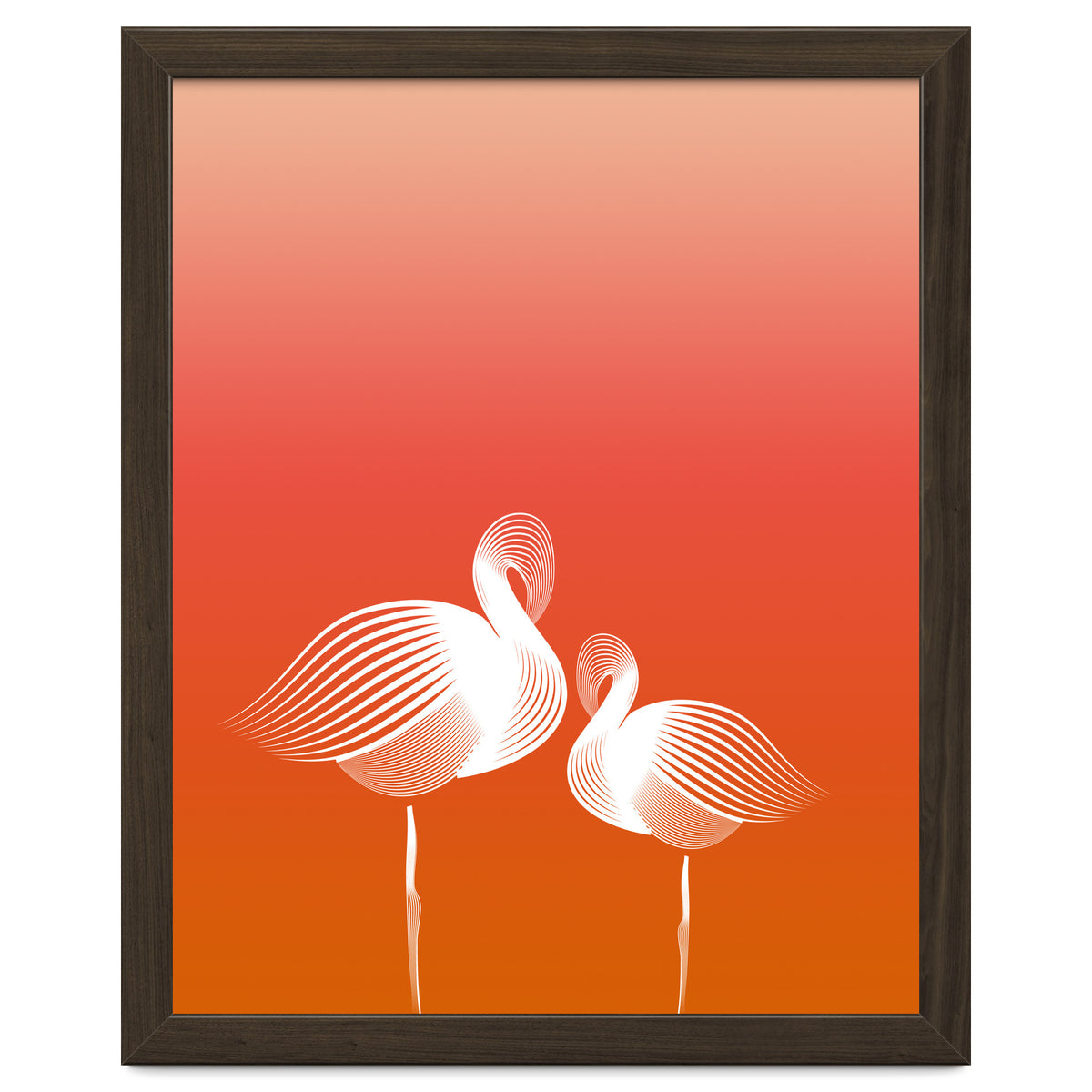 Meditating Flamingos