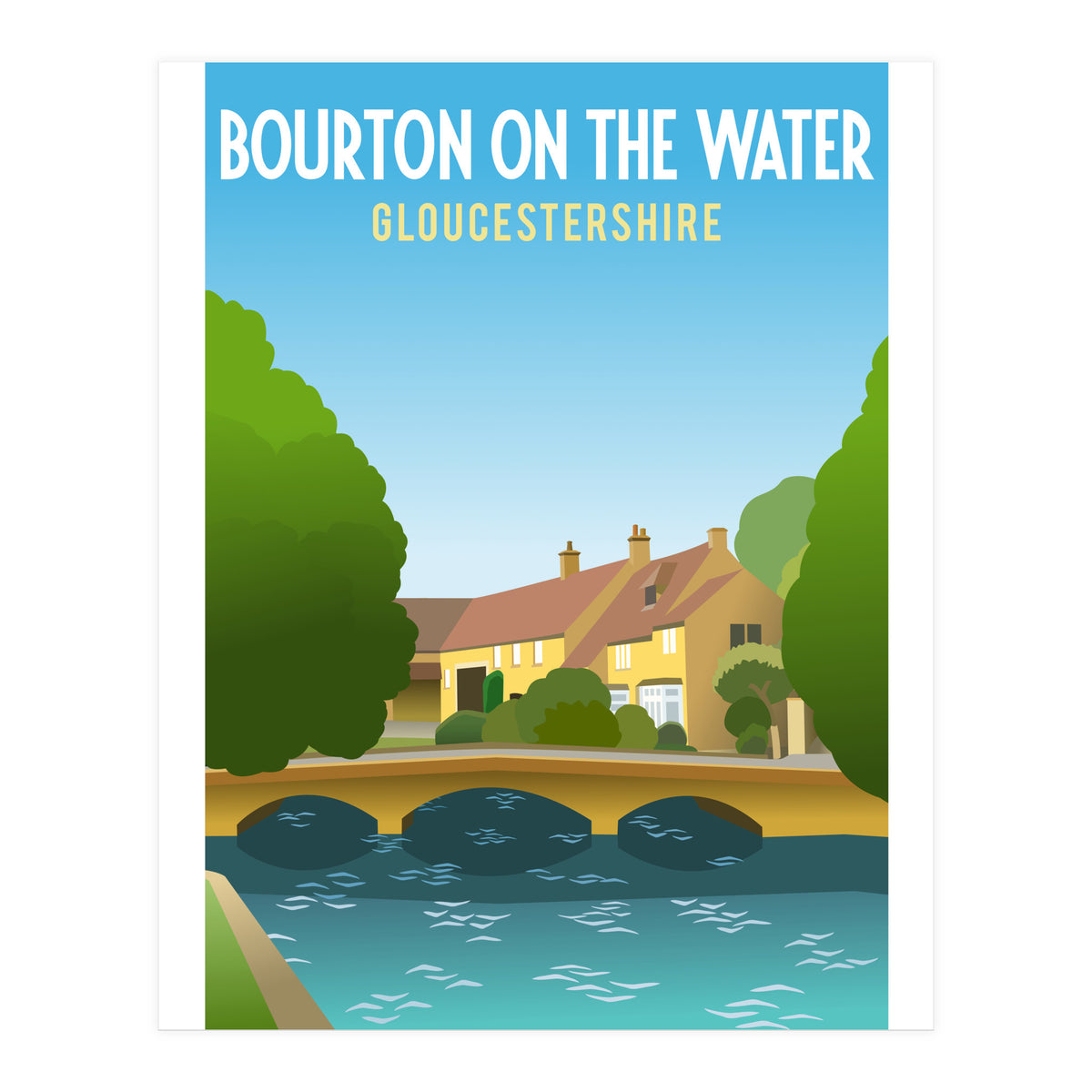 Bourton On The Water (Print Only)