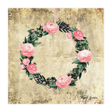 Wreath #Rose Flowers #Royal collection (Print Only) thumbnail