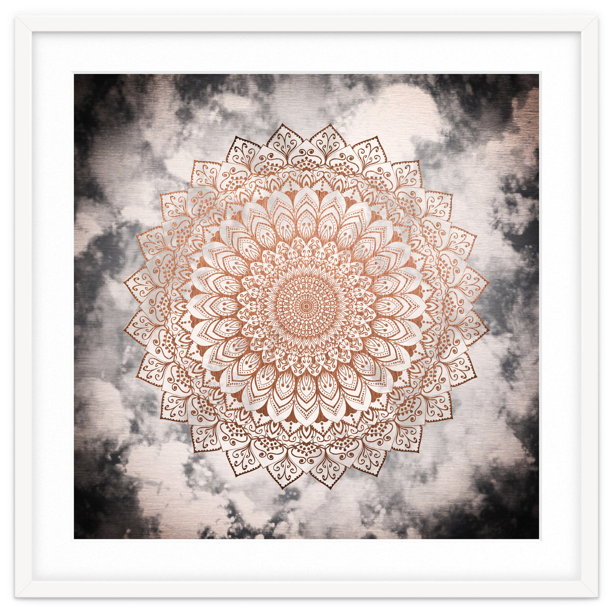 Rose Night Mandala