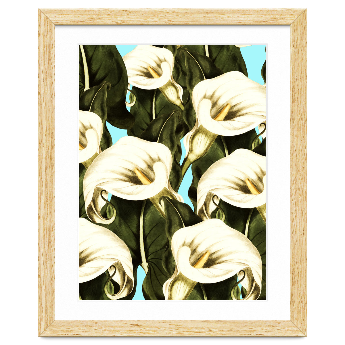 Pattern floral Ethiopian-Calla