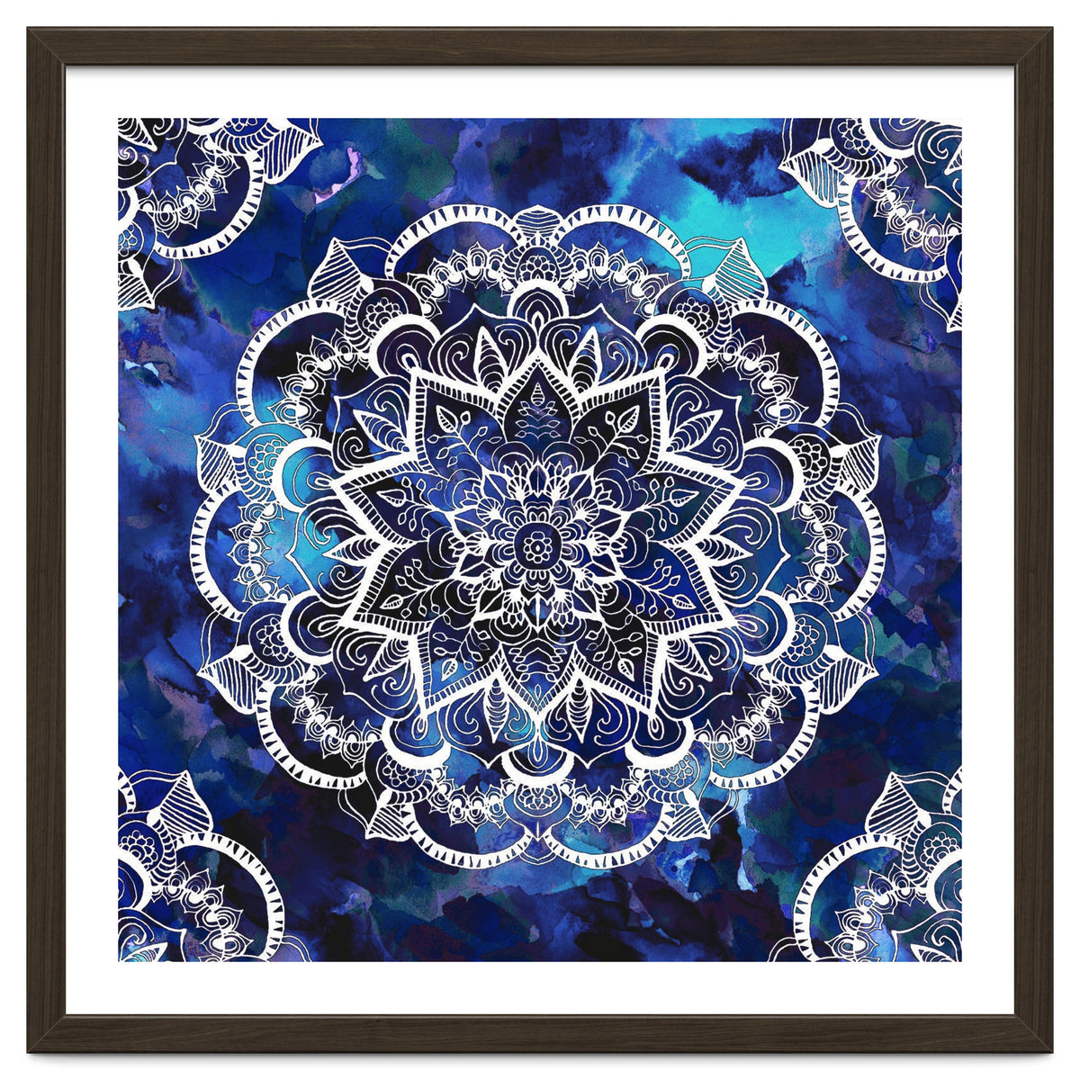 Queen Starring of Mandalas Navy