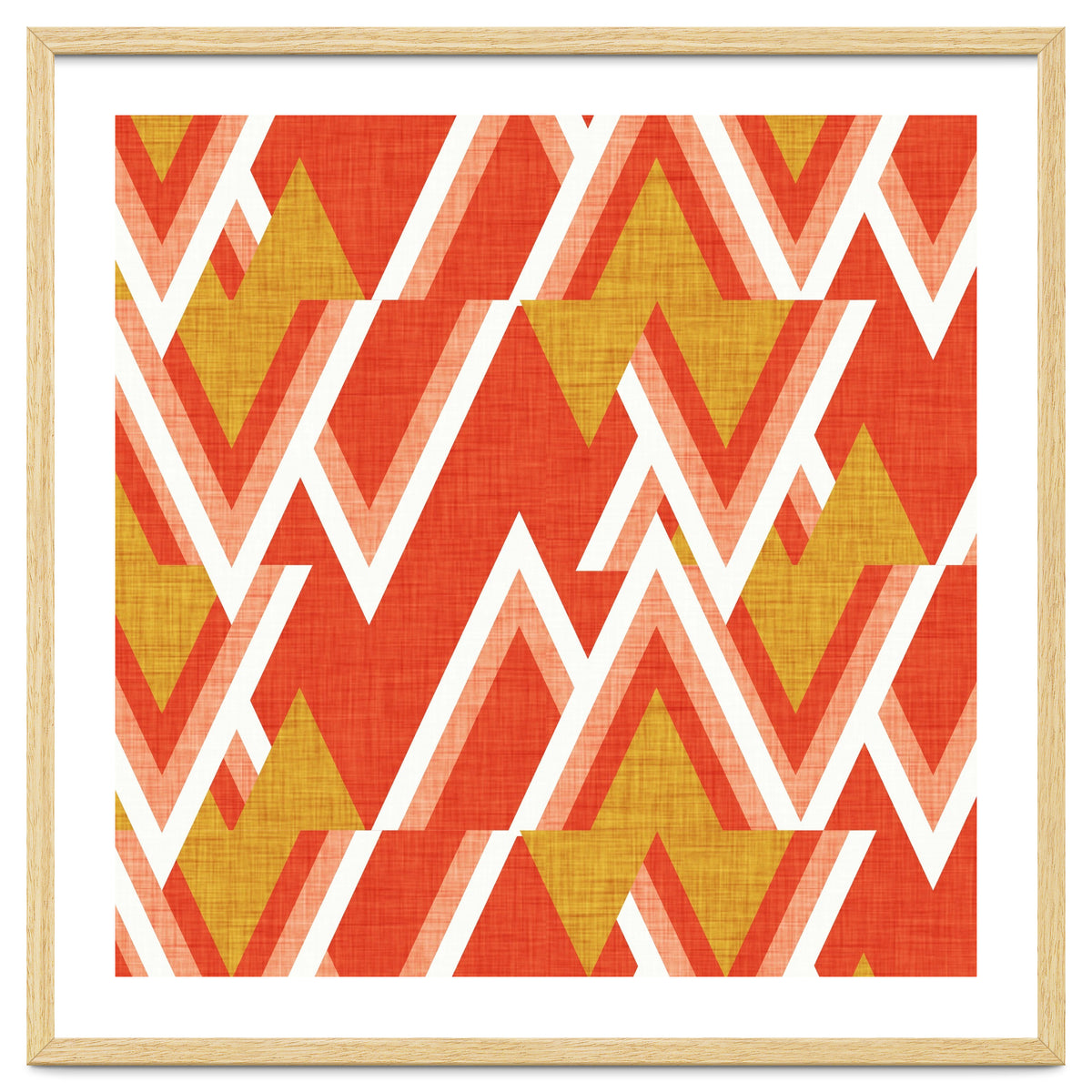 New Mid Mod Woods Red