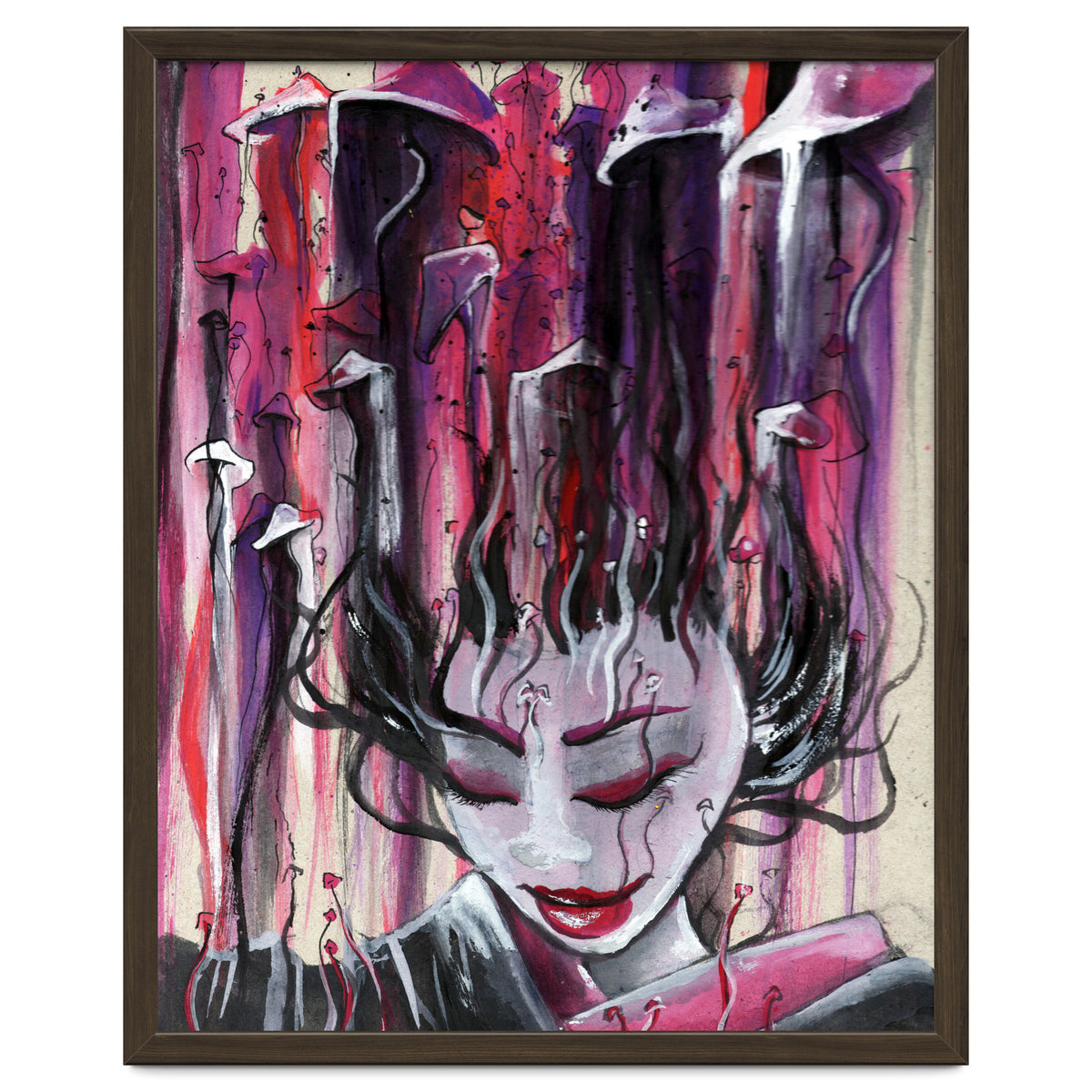 Geisha in Mushrooms: The Surrealistic Concubine