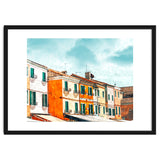 Burano Island | Colorful Patel Architecture Building | Watercolor Travel Painting thumbnail