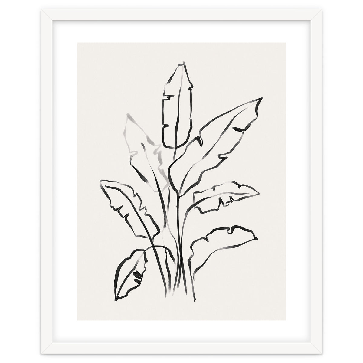 Banana Leafs Drawing