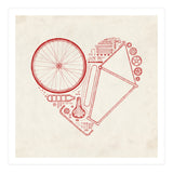 Love Bike Red (Print Only) thumbnail