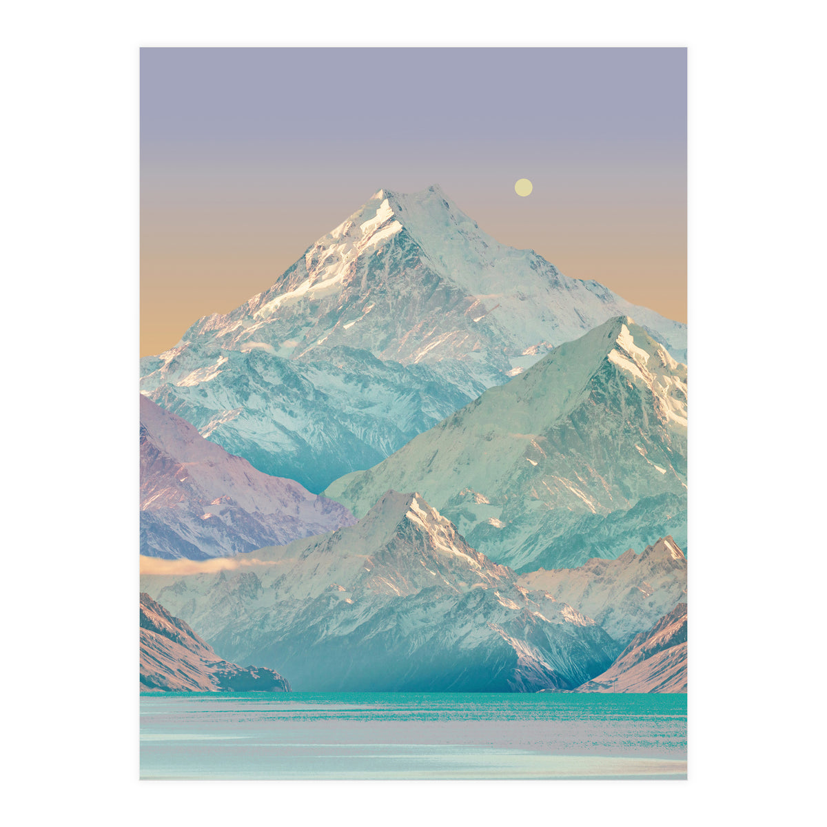 Pastel Landscape (Print Only)