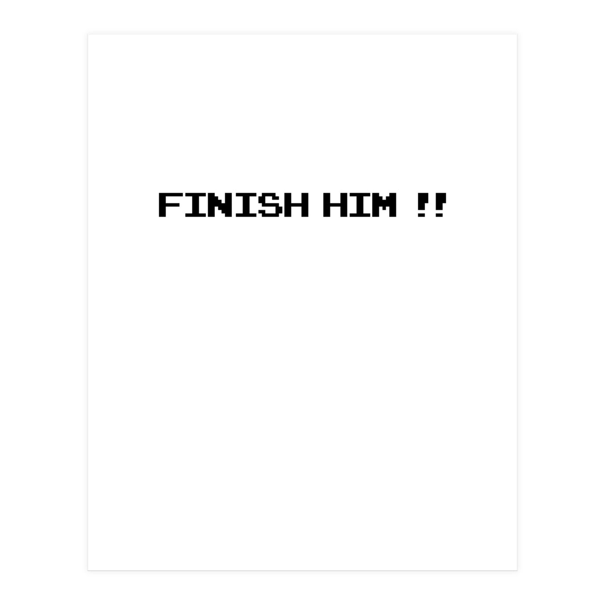 FINISH (Print Only)