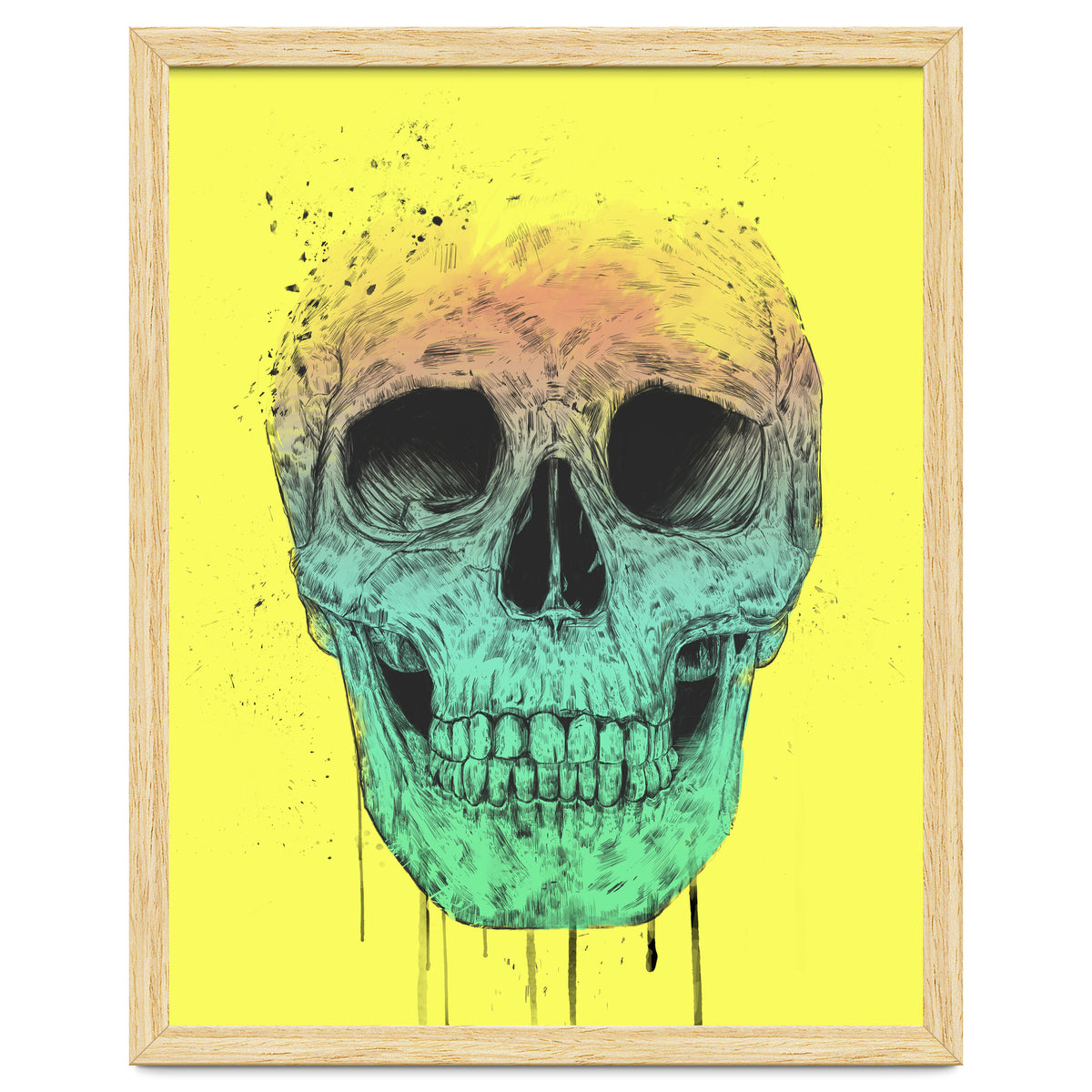 Pop Art Skull