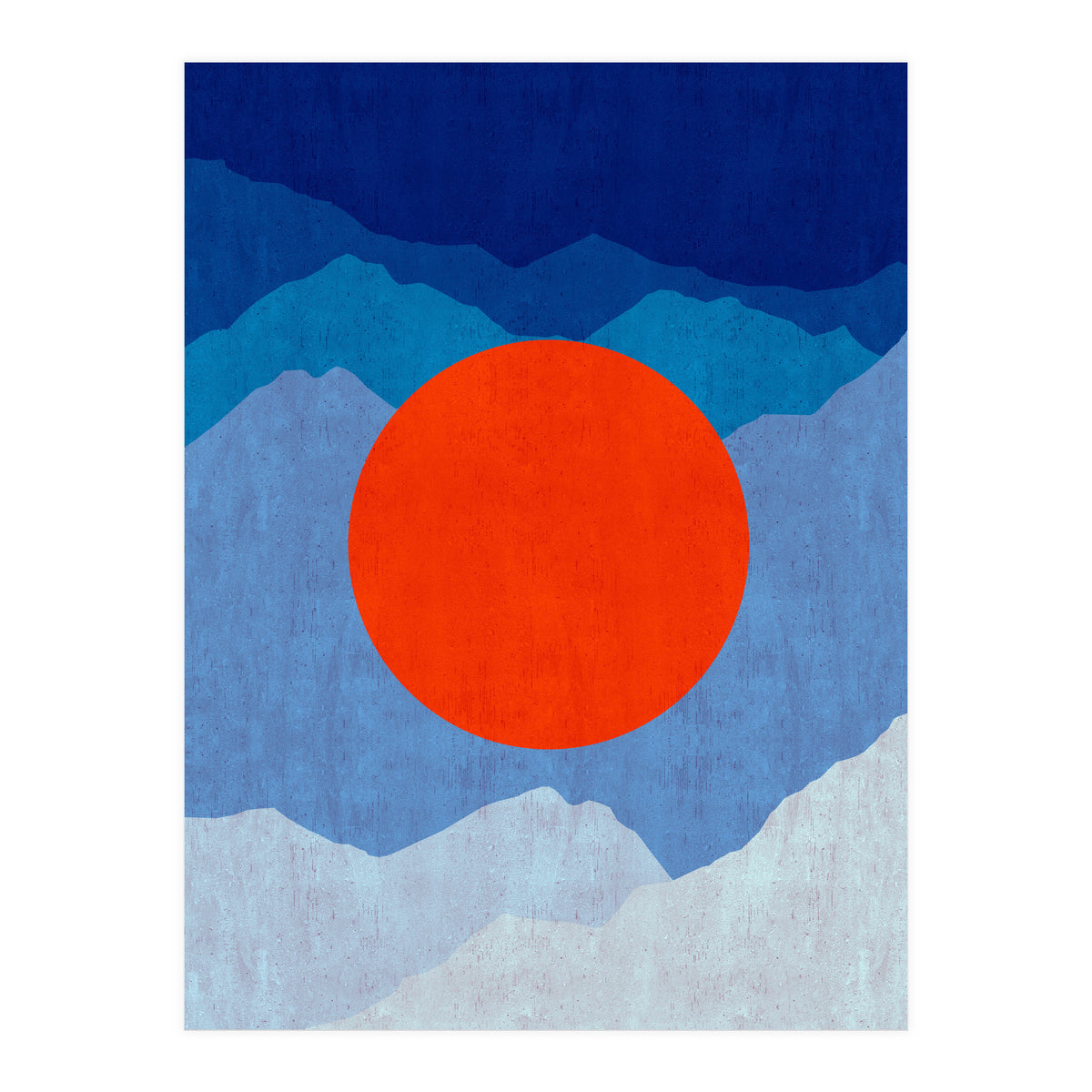 Geometric landscape II (Print Only)