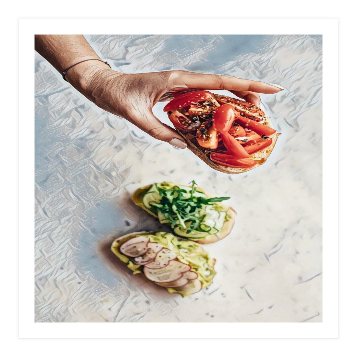 A Beautiful Bruschetta (Print Only)