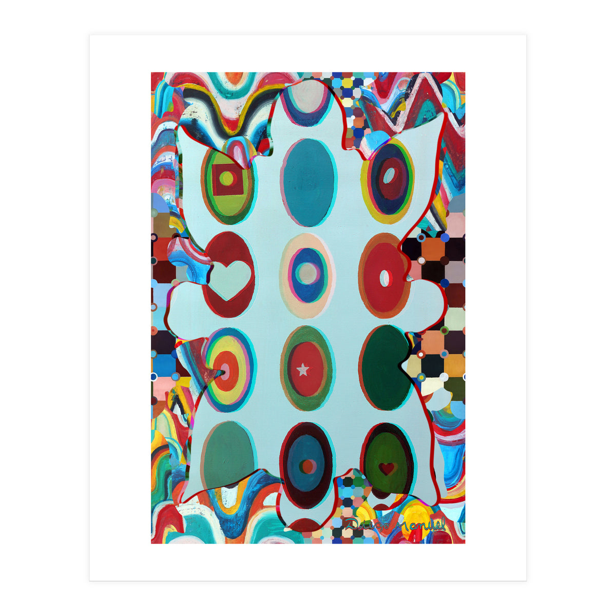 Pop Abstract 2023 Tapiz 95 (Print Only)