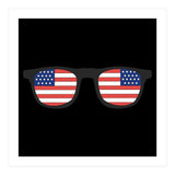 4th Of July, USA Glasses. (Print Only) thumbnail