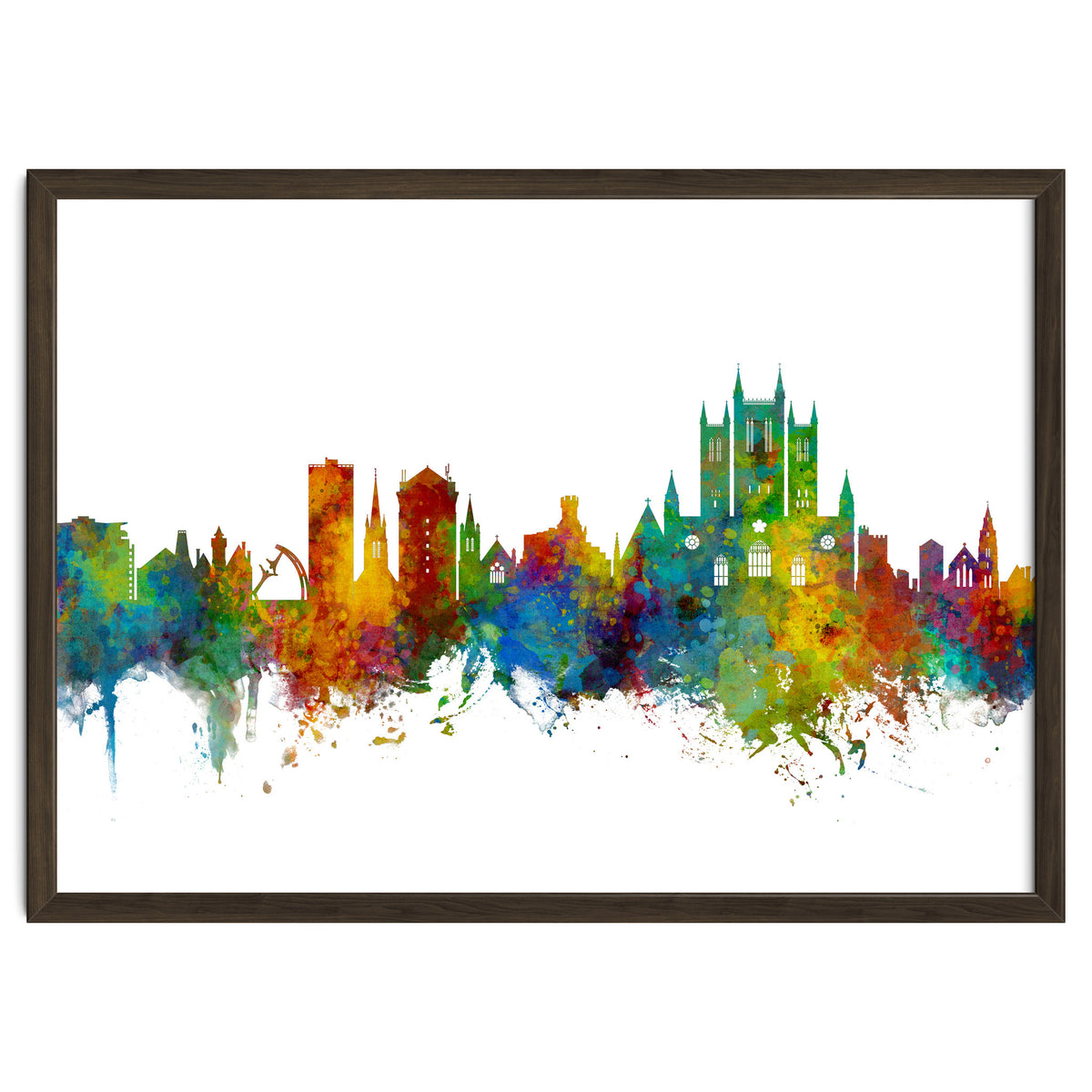 Lincoln England Skyline