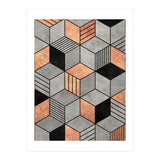 Concrete and Copper Cubes 2 (Print Only) thumbnail