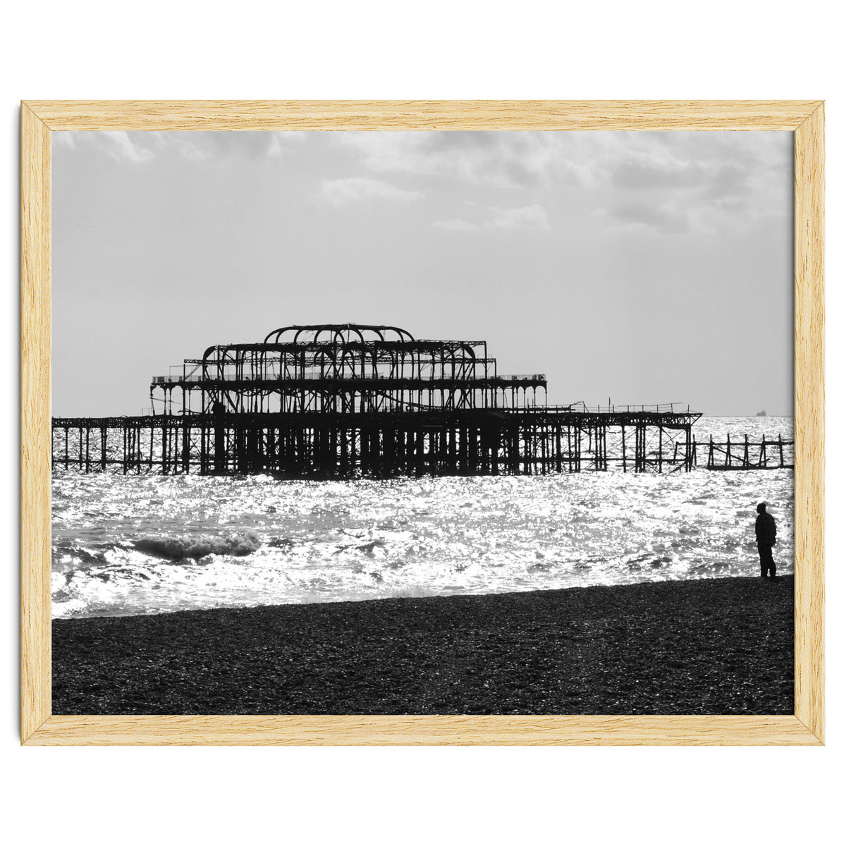 Brighton Old Pier Beach Structure