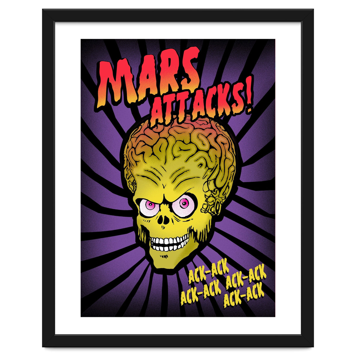 Mars Attacks movie poster