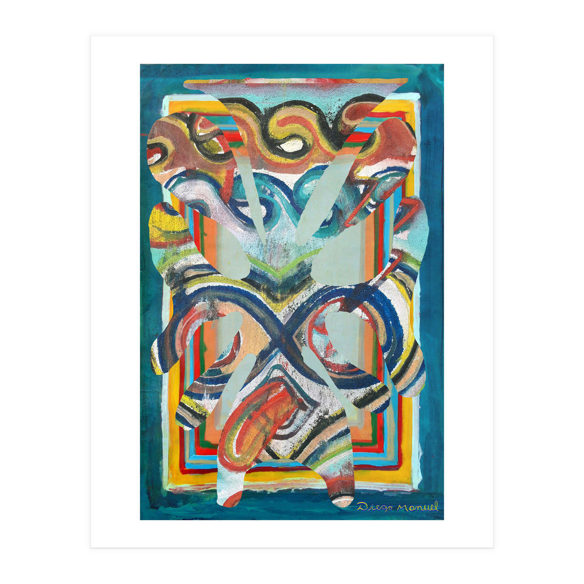 Pop Abstract 2023 Tapiz 10 (Print Only)