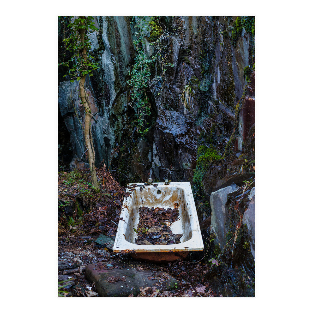 Dinorwic slate quarries in Llanberis, Wales, 2 (Print Only)