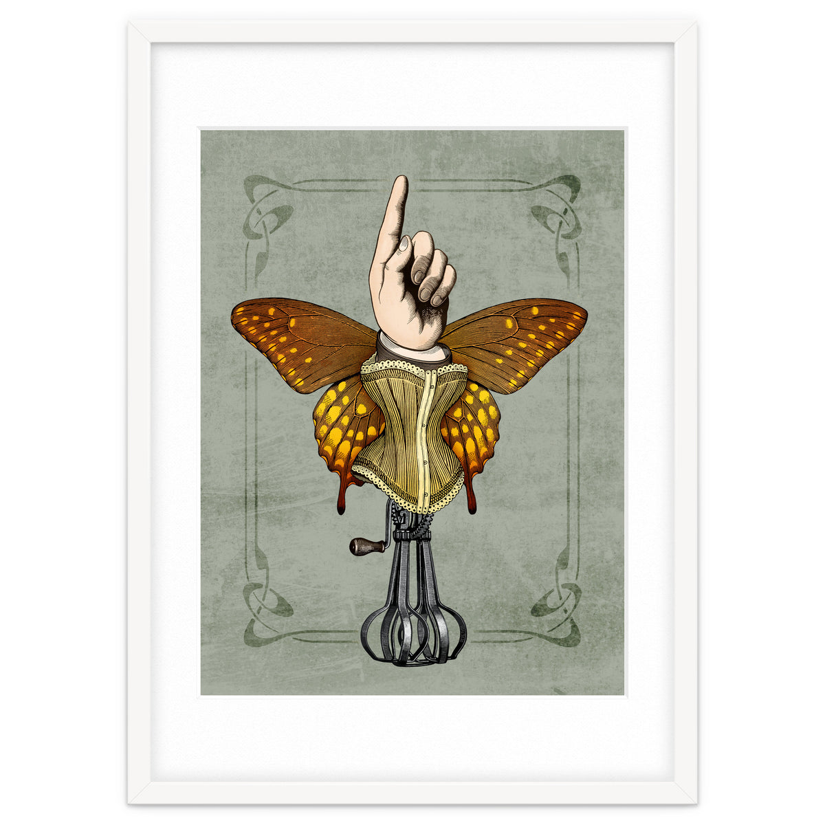 Butterhand Portrait