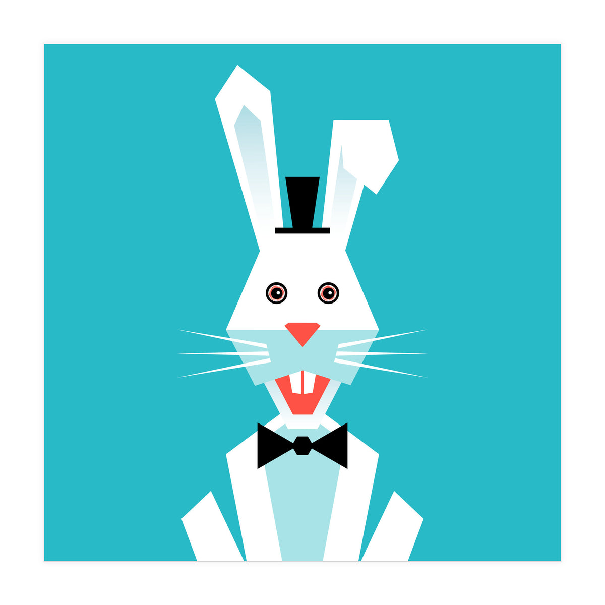 Kids Room Rabbit (Print Only)