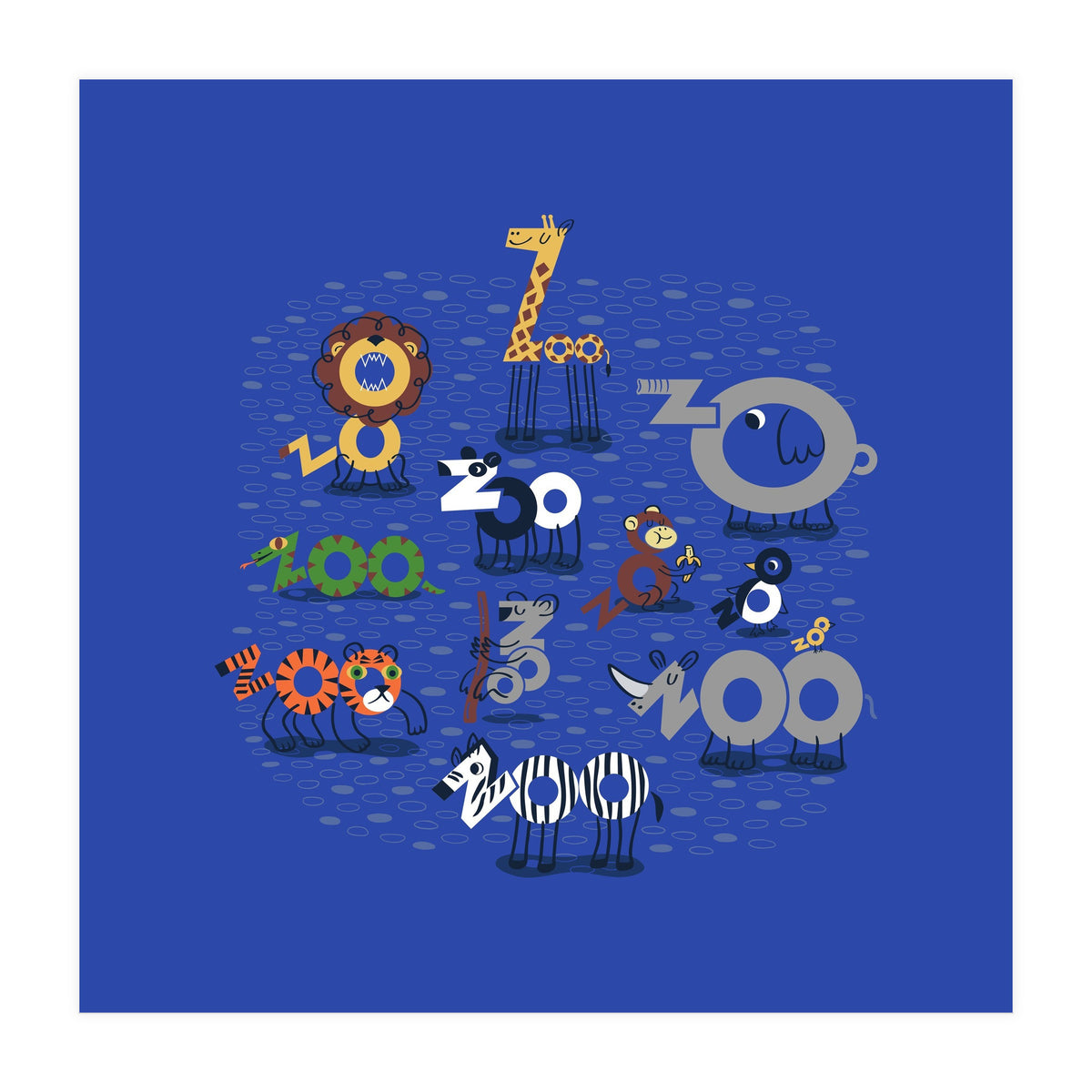 Zoo Animals (Print Only)