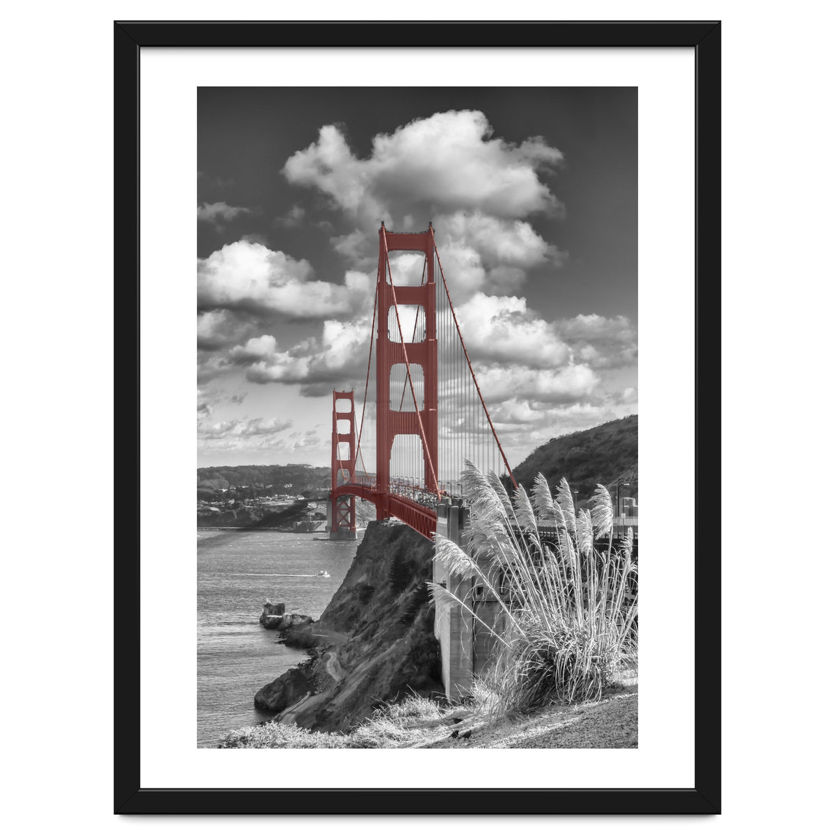 SAN FRANCISCO Golden Gate Bridge | colorkey