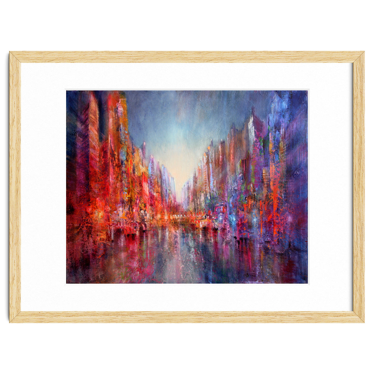 Stadt Am Fluss  - city on the riverside