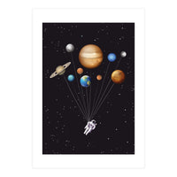 Space traveller poster (Print Only)