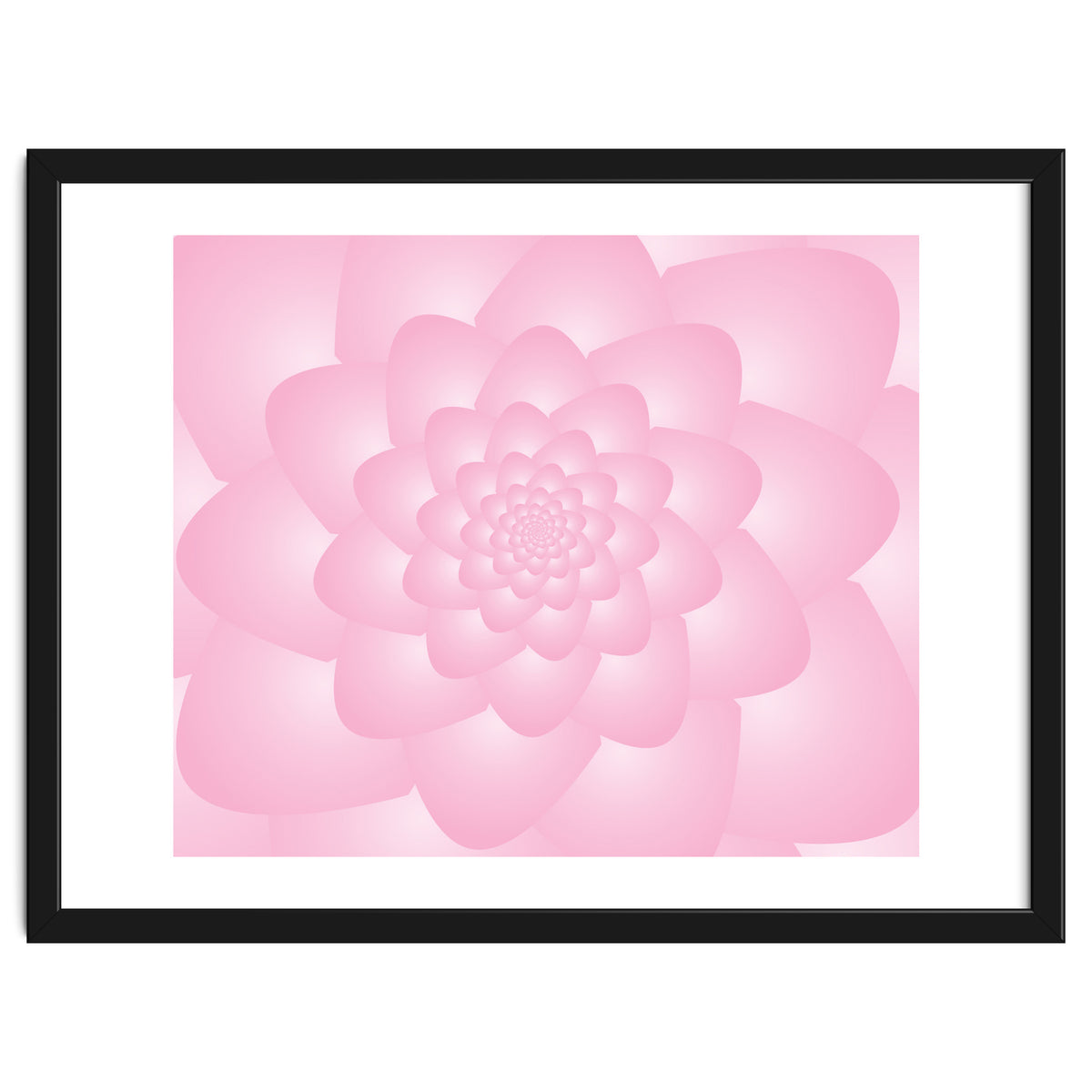 Pastel Colors Flower Pattern Set Red