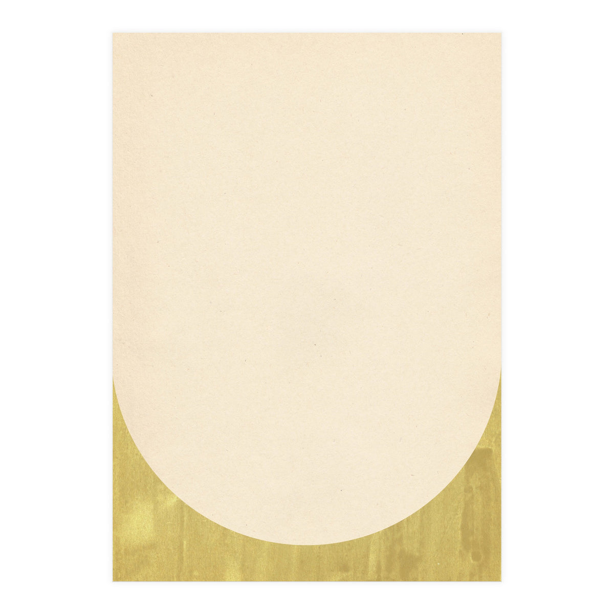 Soft green arch shape (Print Only)