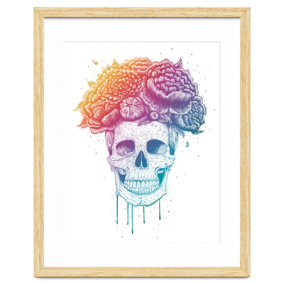 Colorful Skull