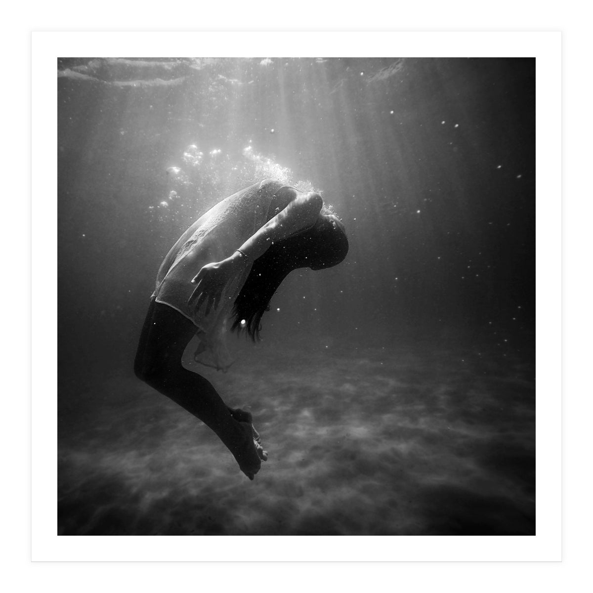 Woman Inside The Water (Print Only)