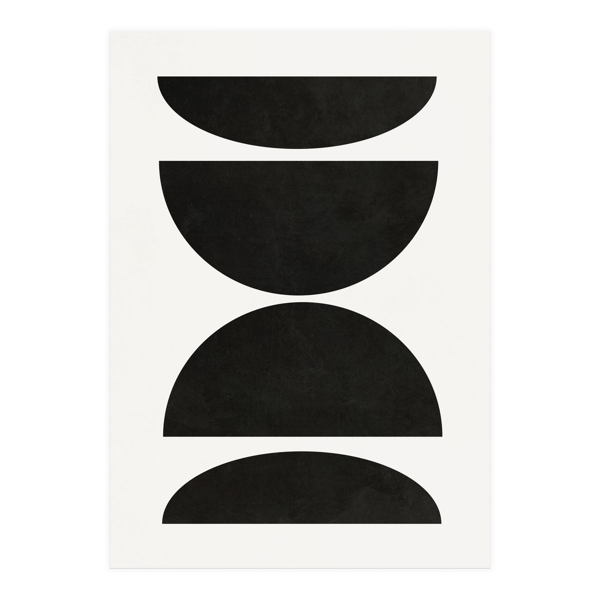 ABSTRACT AND GEOMETRIC SHAPES 03BW (Print Only)