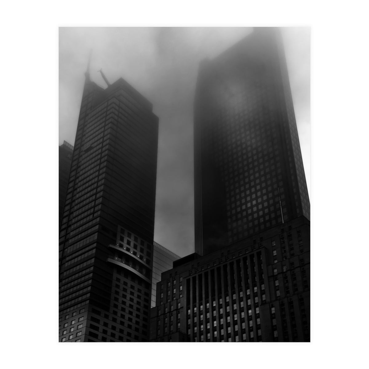 Downtown Toronto Fogfest No 2 (Print Only)