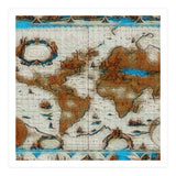 Vintage Mapa Mundi revisited (Print Only) thumbnail