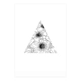 Salt&Surf Flower Triangle (Print Only) thumbnail