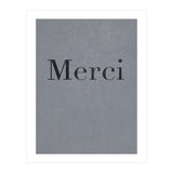 Merci, Dark Grey (Print Only) thumbnail