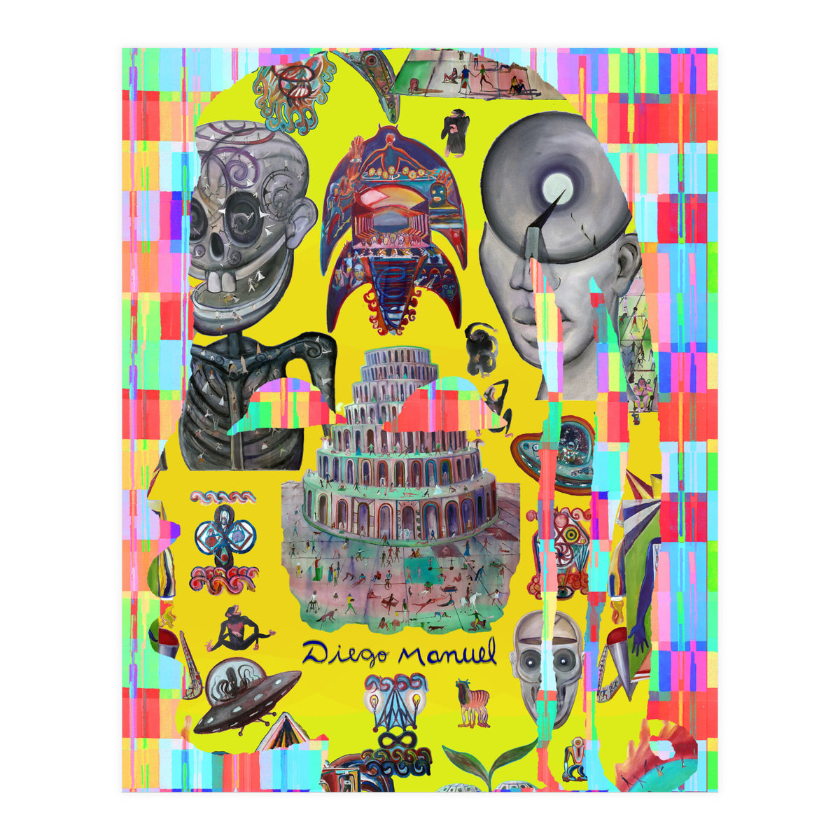 Abstracto Pop Nuevo B Nuevo 17 (Print Only)