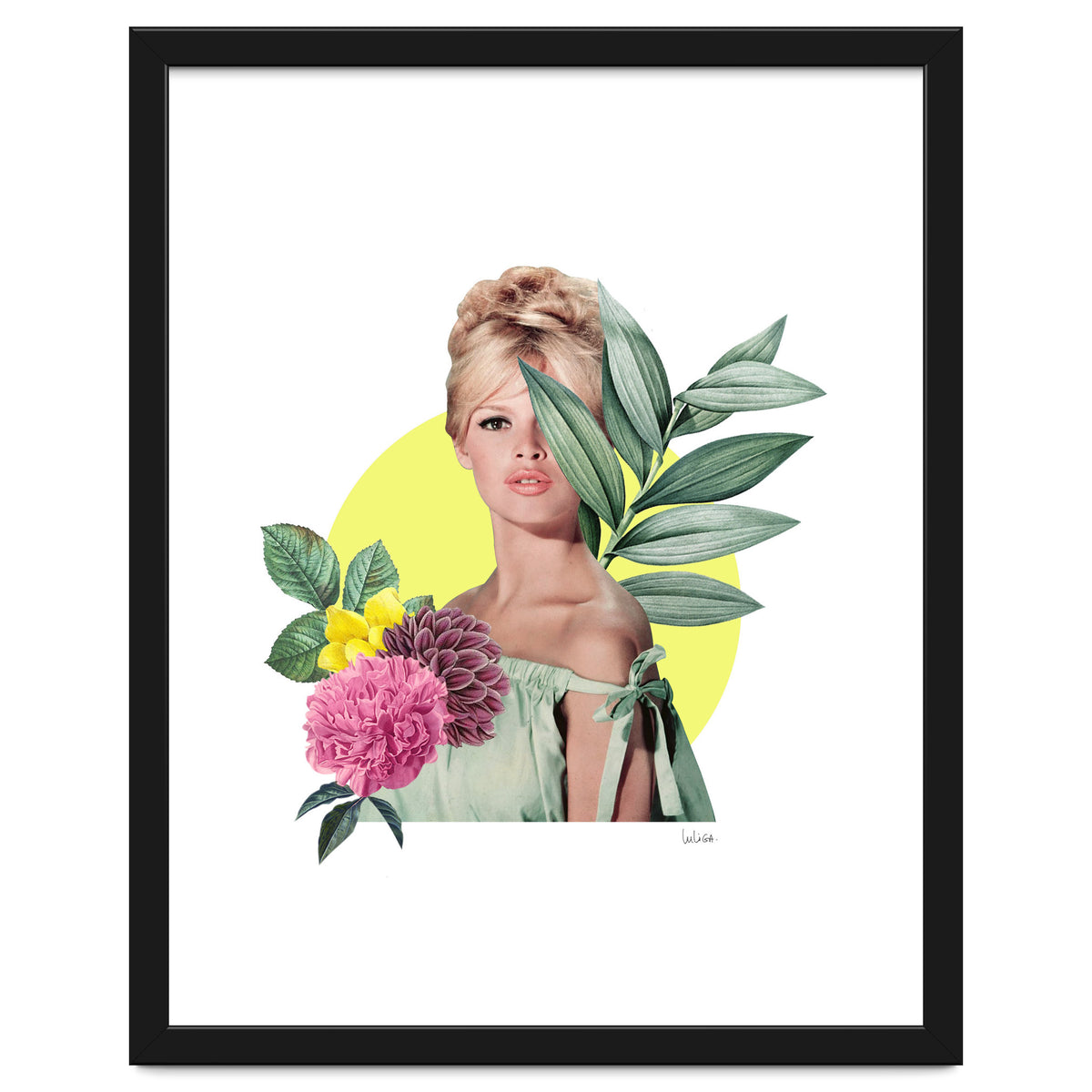 Brigitte Bardot Collage