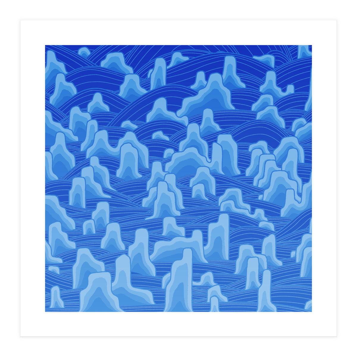 A COLD LANDSCAPE (Print Only)