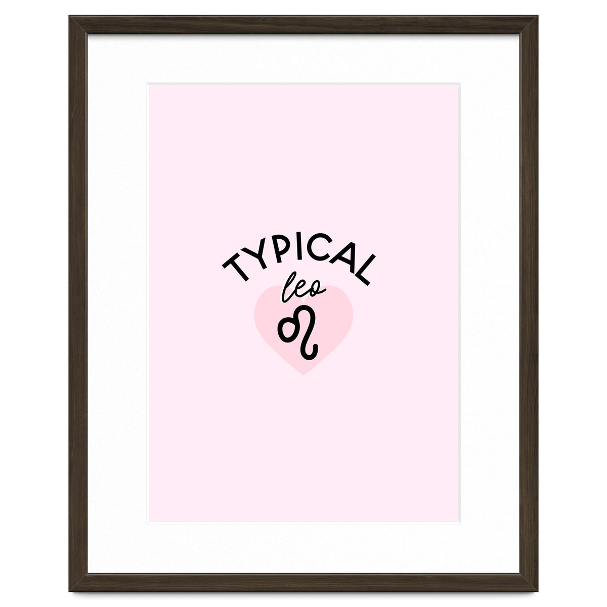 Typical Leo Horoscope Print