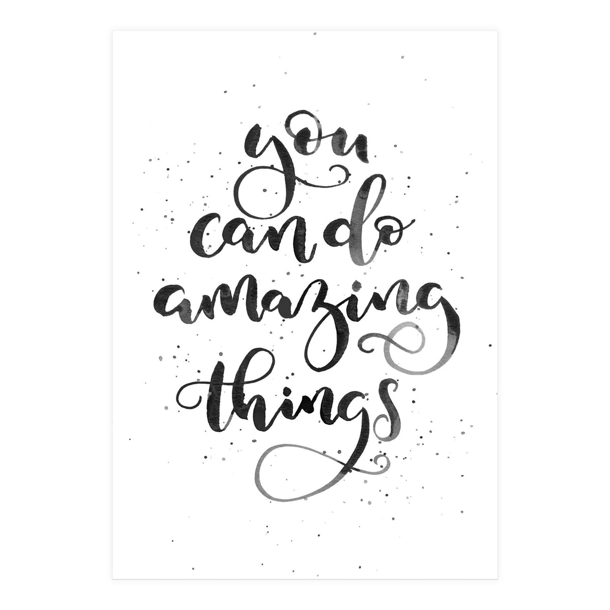 You Can Do Amazing Things (Print Only)