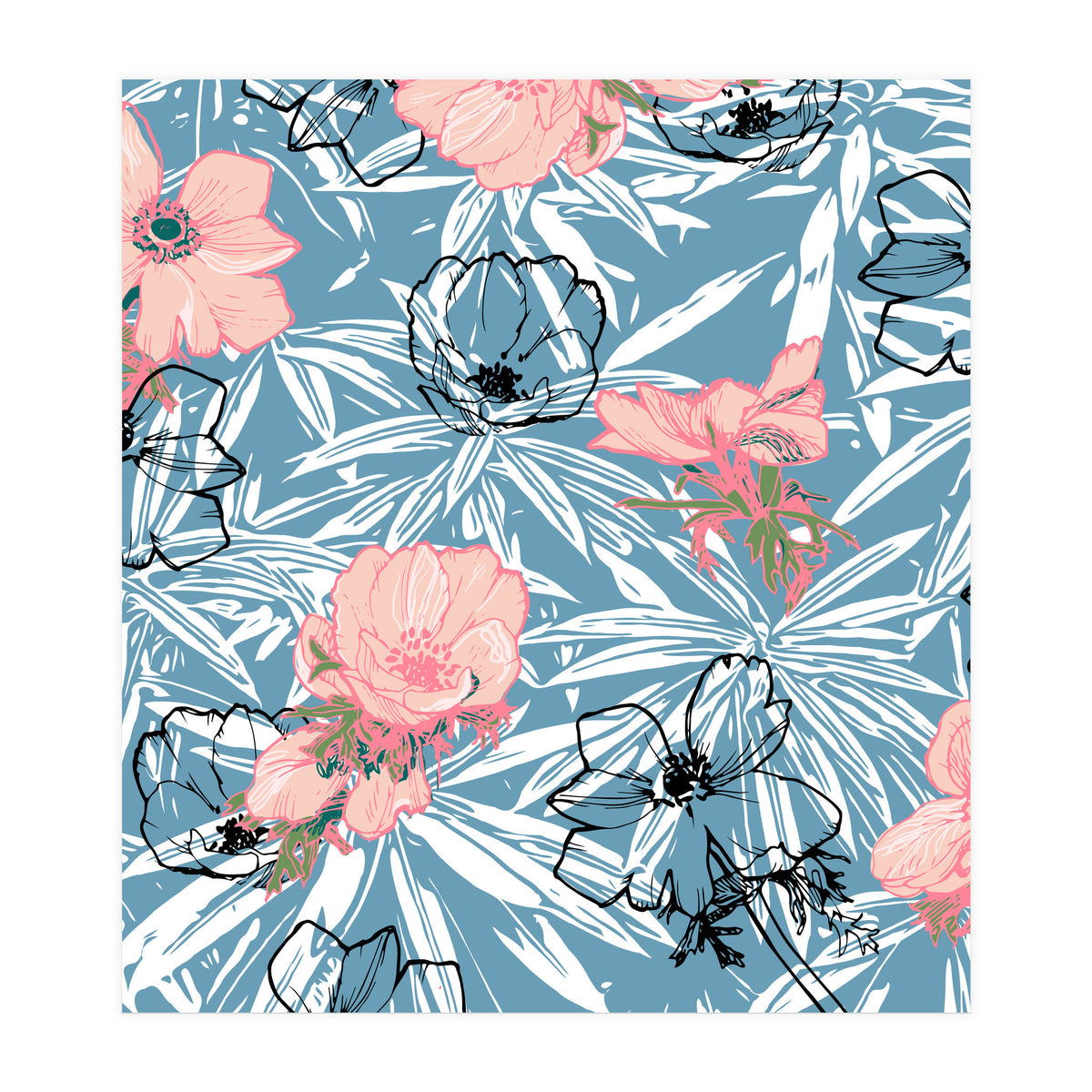 Backyard Palm (Print Only)