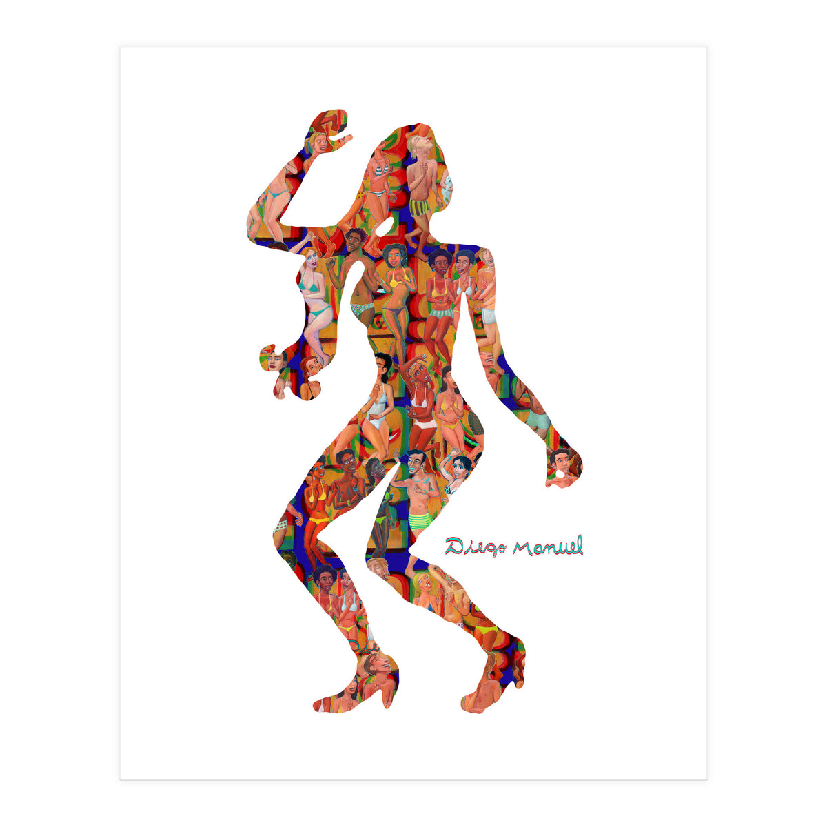 Dance Girl B 36  (Print Only)