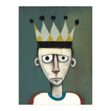 Footballer In A Crown (Print Only) thumbnail